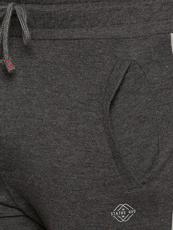 grey cotton jogger - 15480432 - Standard Image - 3