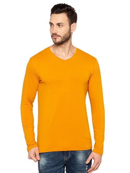 yellow cotton t-shirt - 15480507 -  Standard Image - 0