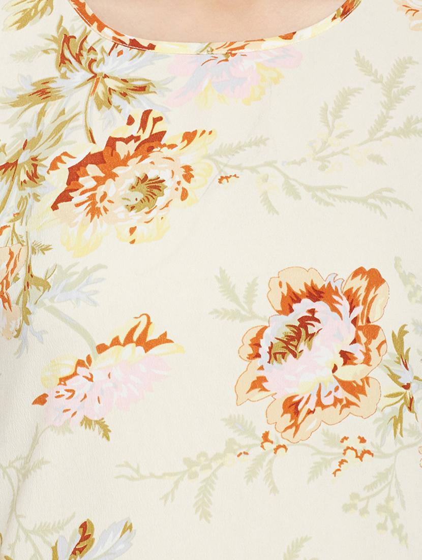 high-low floral tunic - 15481047 - Standard Image - 3