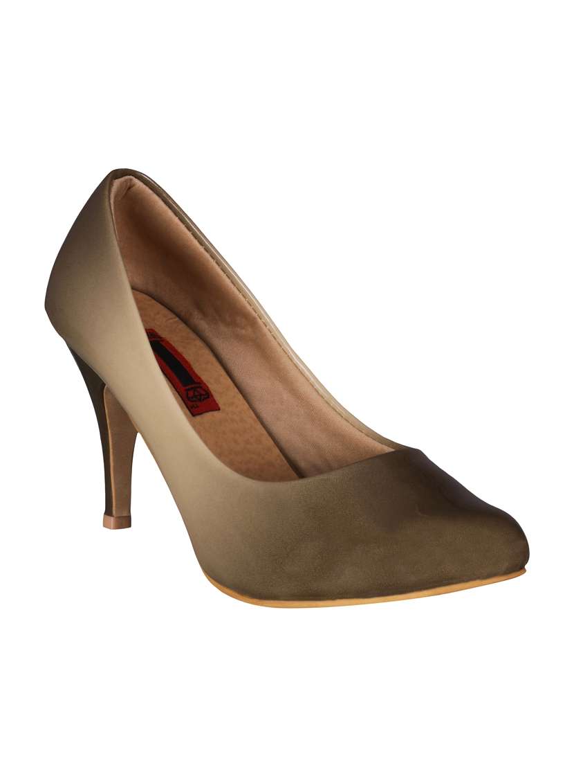 brown platforms pumps - 15481165 -  Zoom Image - 0
