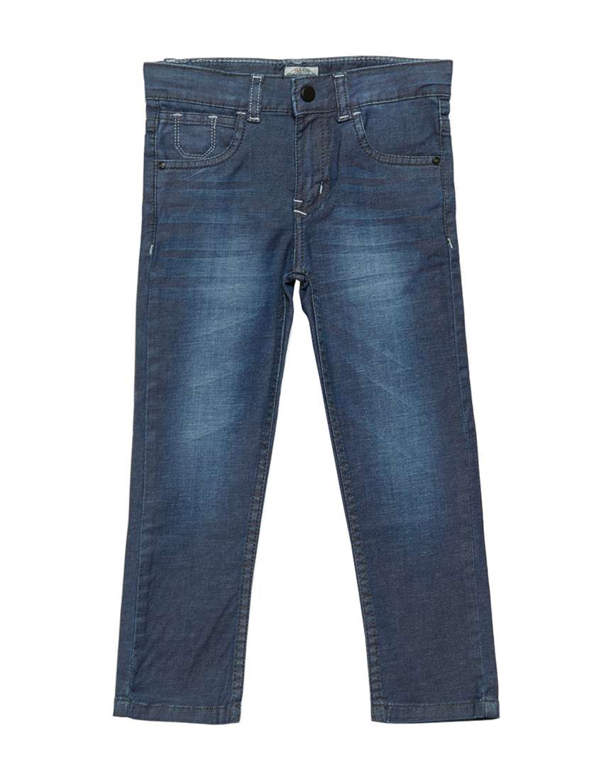 blue denim washed jeans
