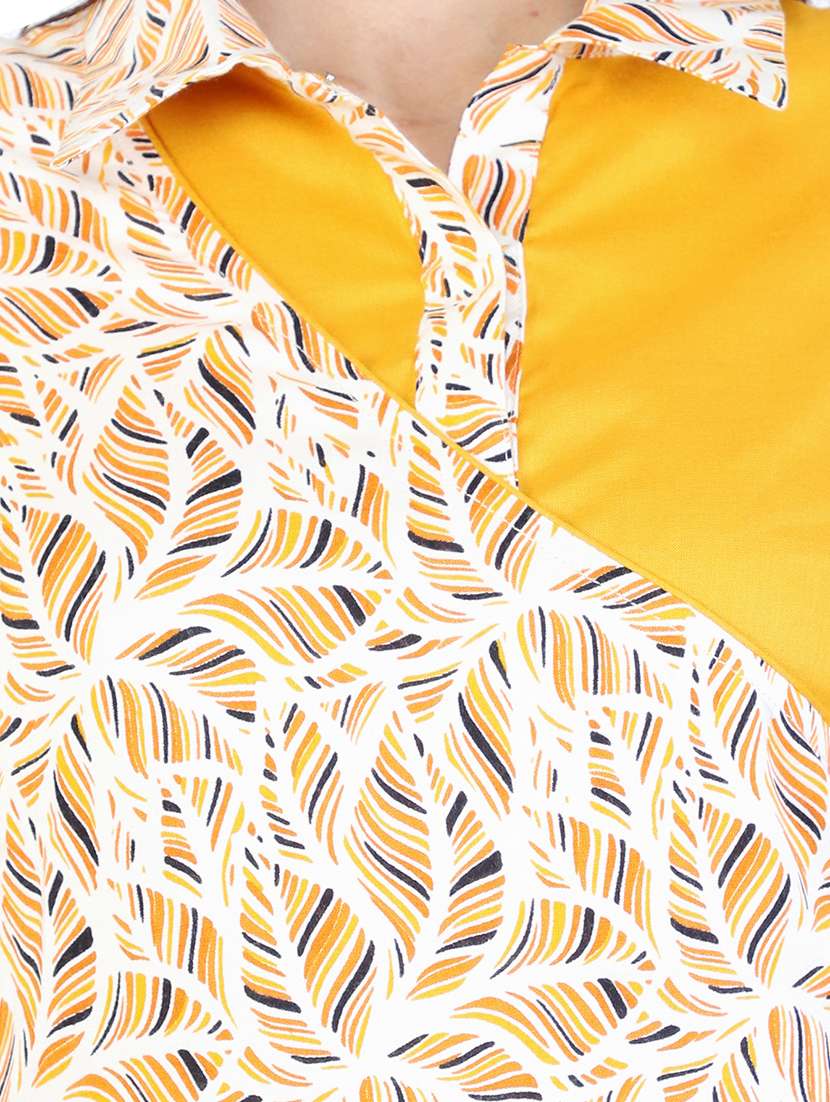 high slit kurta with drawstring - 15485451 -  Standard Image - 3