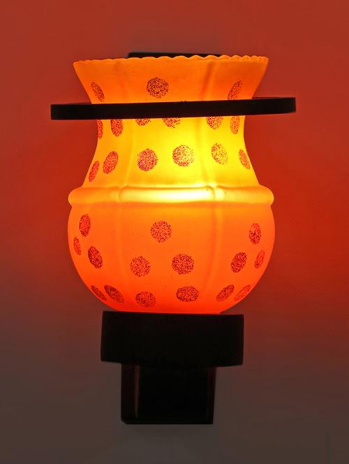 new designer hand decorative colorful glass wall lamp light with stylish wooden fitting new-el49 - 15489663 - Standard Image - 0