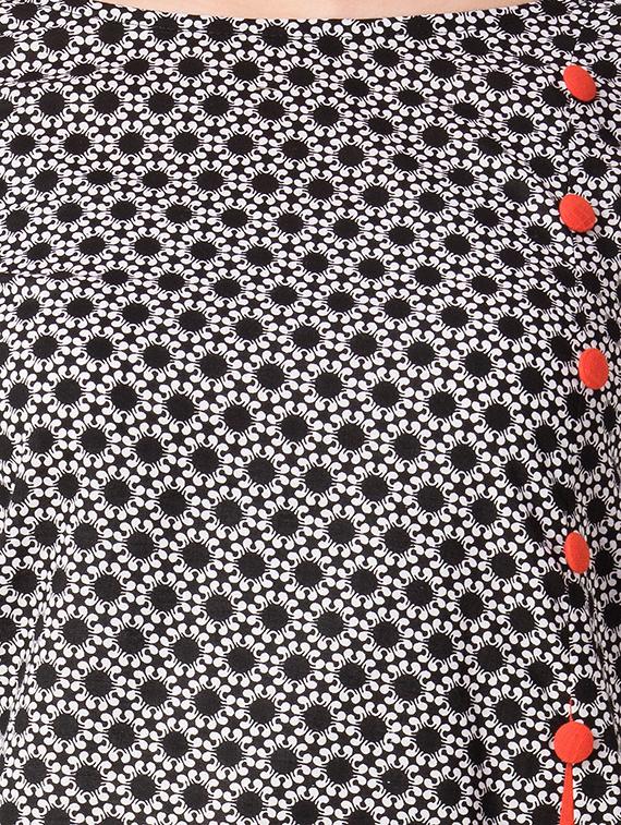 printed straight kurta - 15493099 - Standard Image - 3