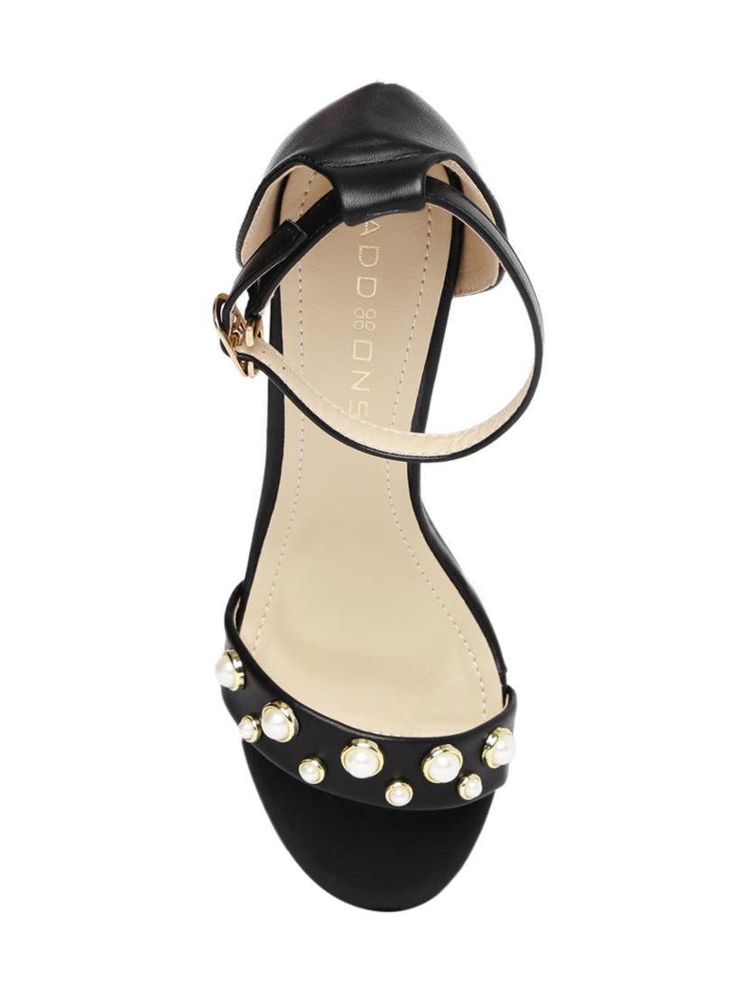 black ankle strap sandals - 15497890 - Standard Image - 3