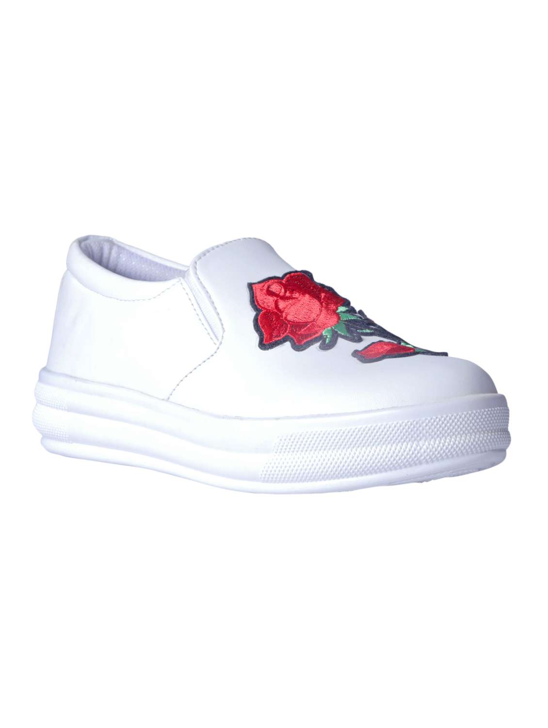 white plimsolls casual shoes