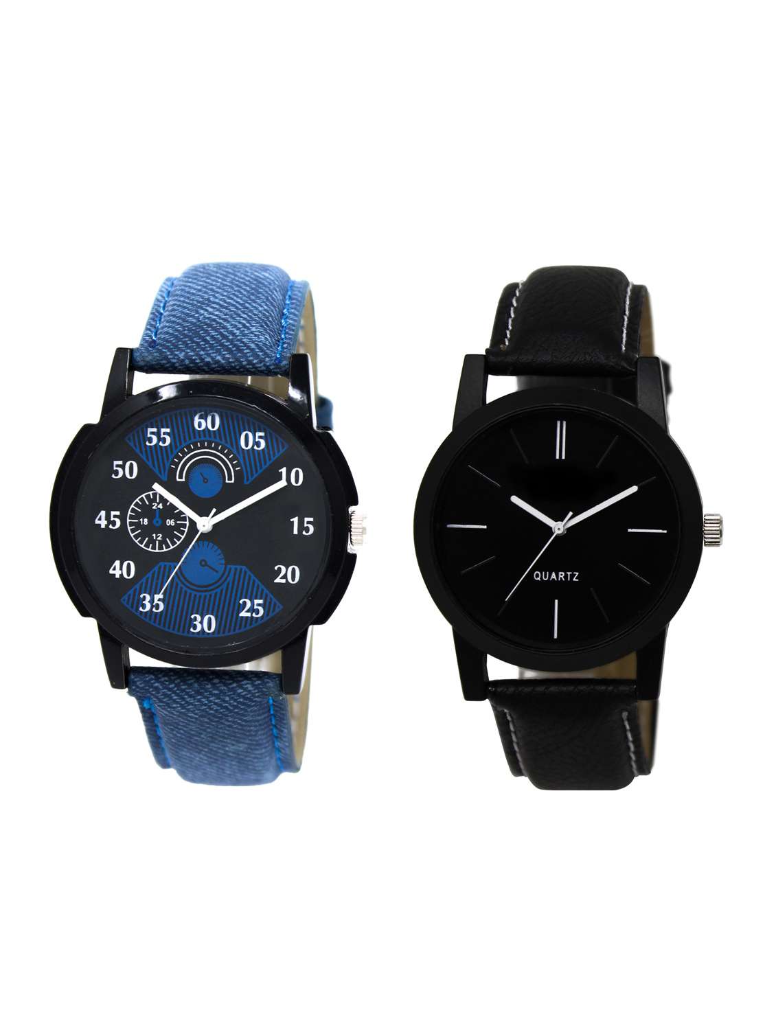 acnos round dial analog watch combo(wat-lr-02-05-combo)