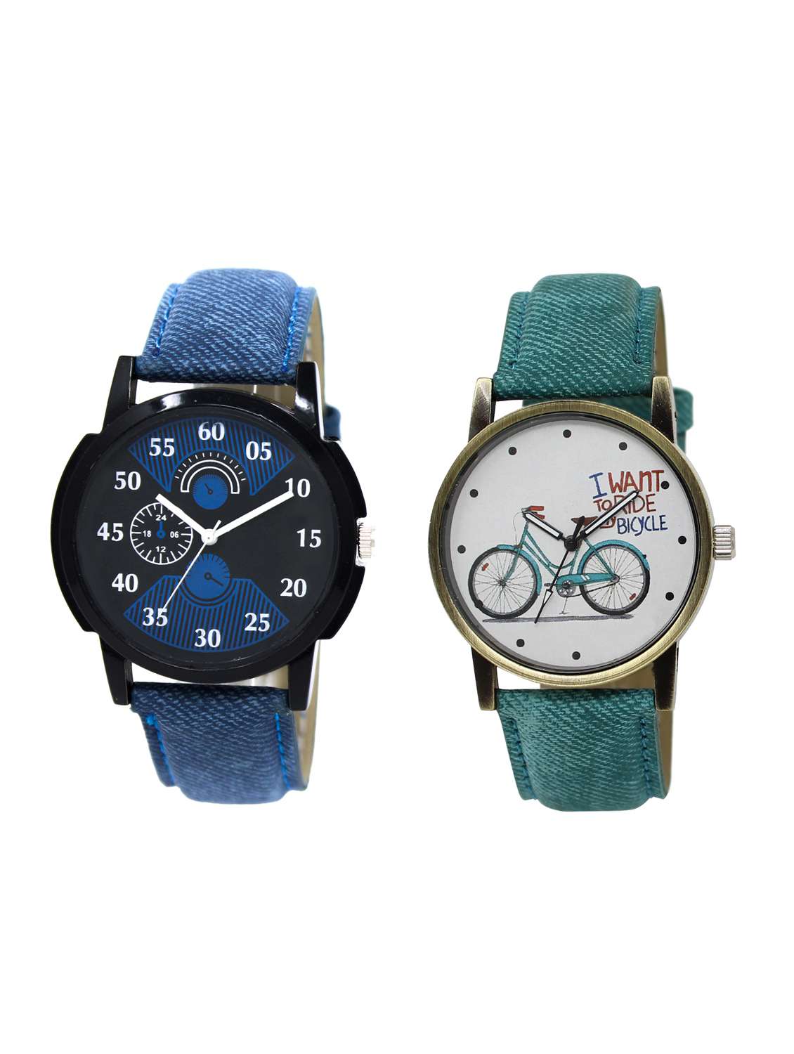acnos round dial analog watch combo(wat-lr-02-229-combo)