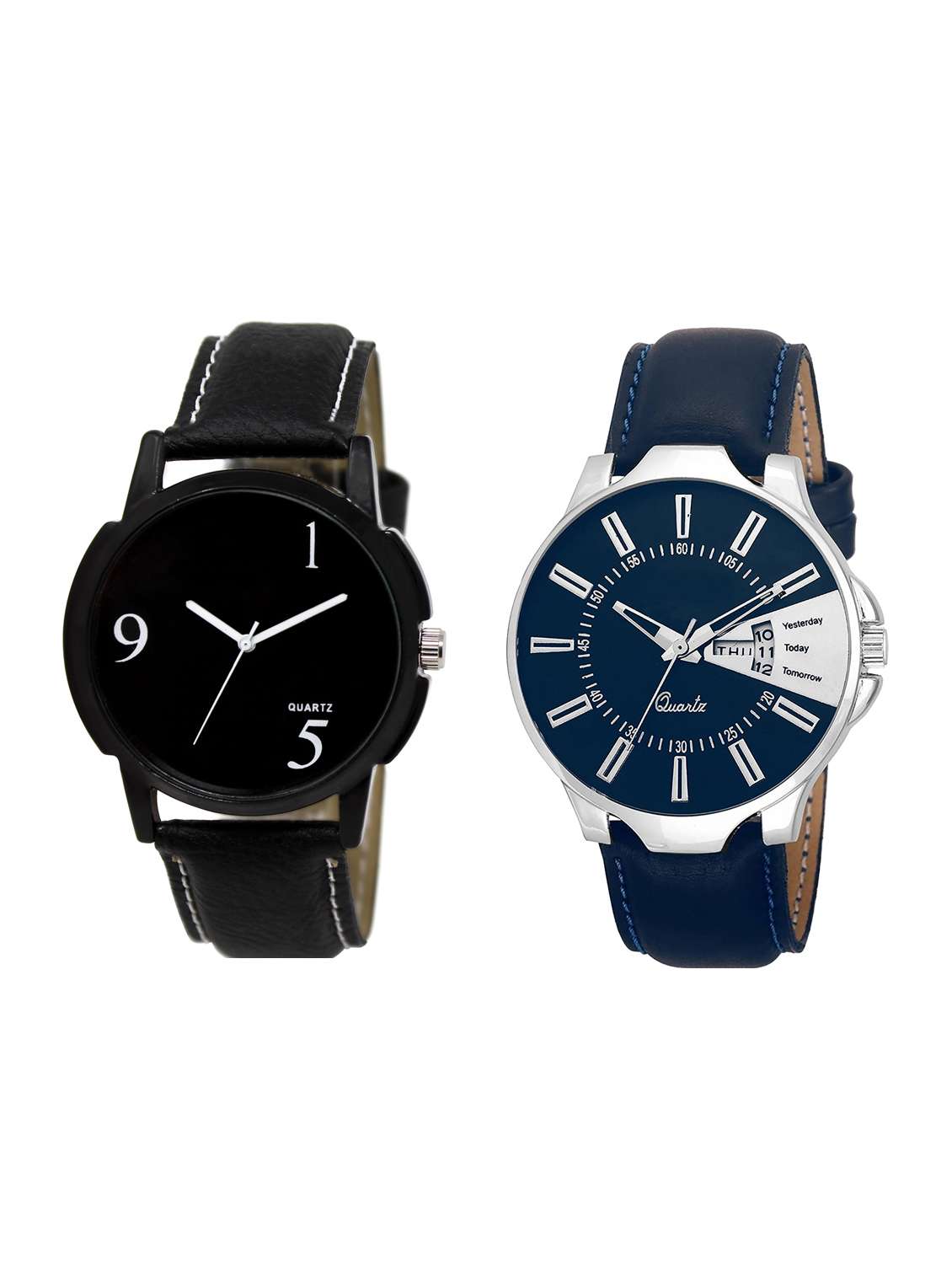 acnos round dial analog watch combo(wat-lr-06-23-combo)