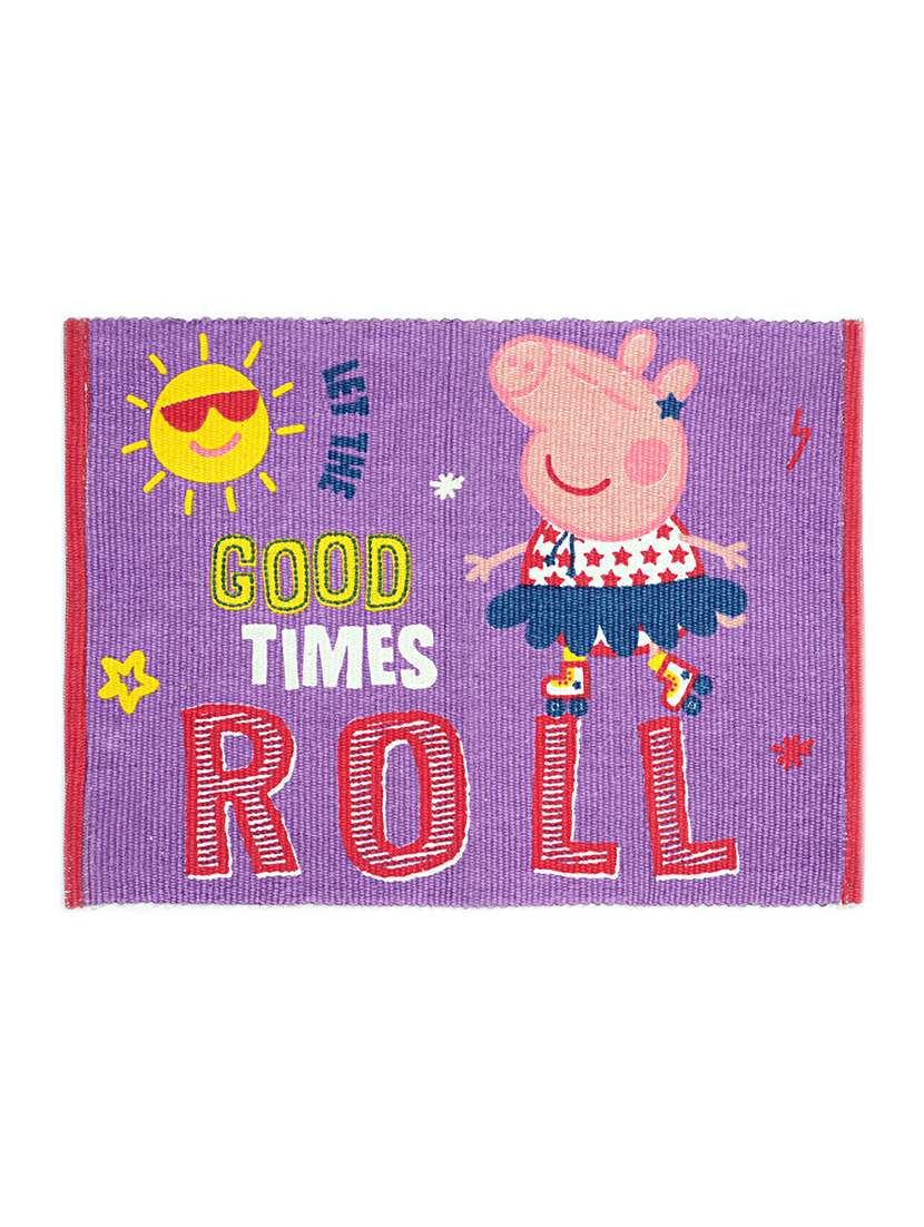 Peppa Pig Multipurpose Cotton Printed Rugs/Mats