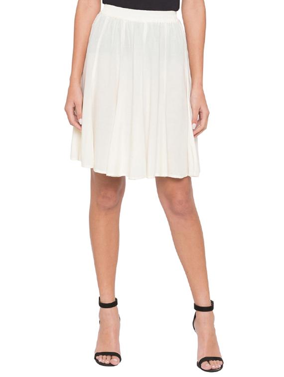 elasticated waist flared skirt - 15504911 - Zoom Image - 0