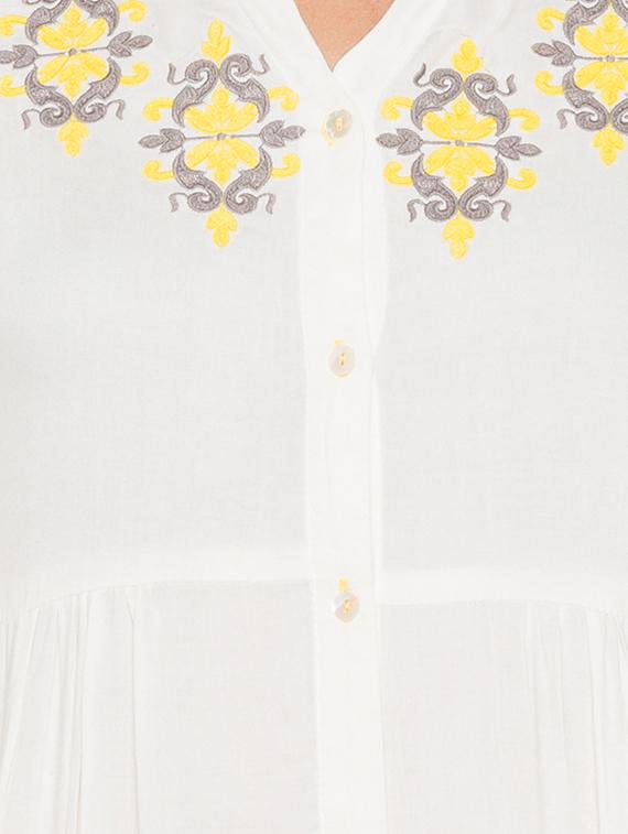flared printed kurta - 15504916 - Standard Image - 3