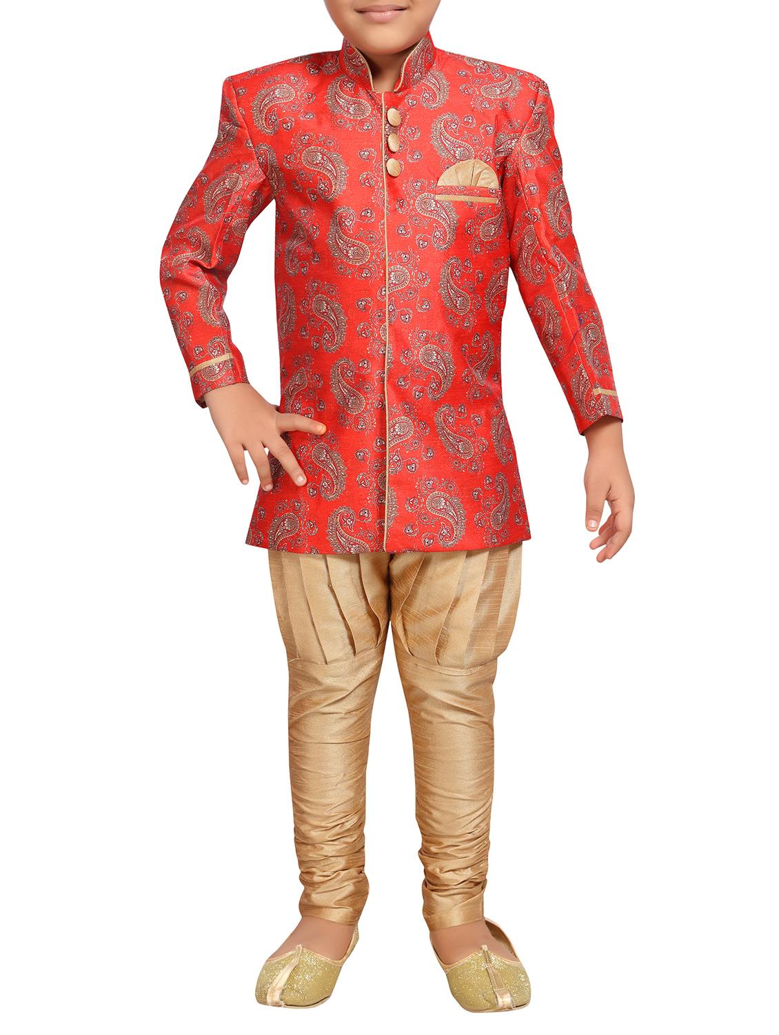 silk blend kurta set - 15506783 -  Zoom Image - 0