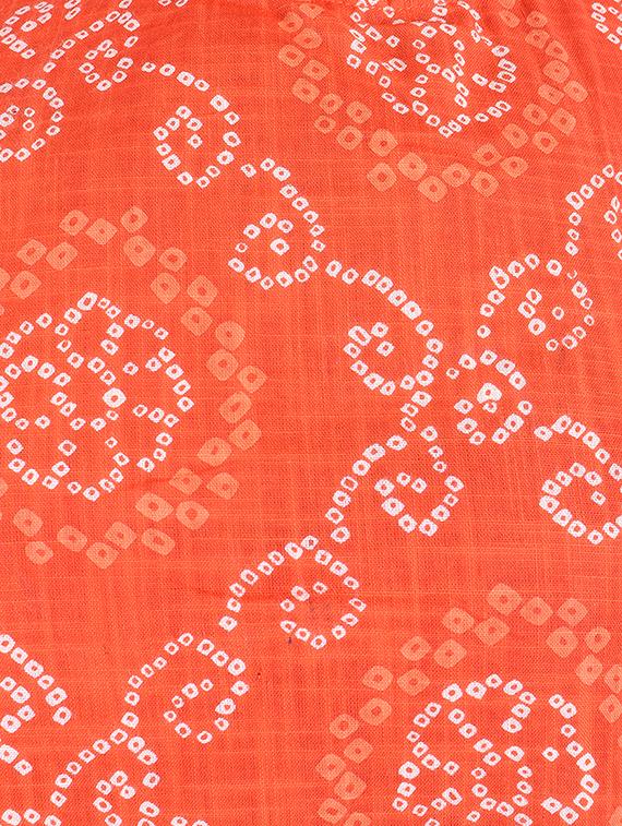 bandhani anarkali kurta - 15511339 - Standard Image - 3