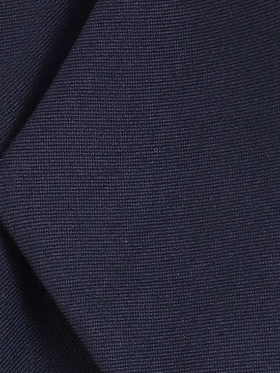 navy blue cotton double breast  waist coat - 15514299 -  Standard Image - 3
