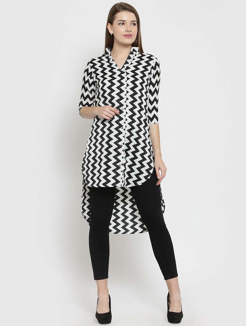 women's high-low kurta