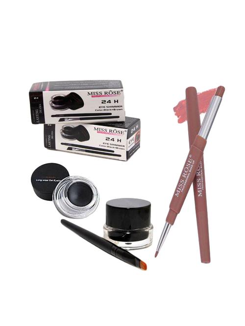 miss rose combo (lipstick + gel eyeliner) - 15516072 - Standard Image - 0