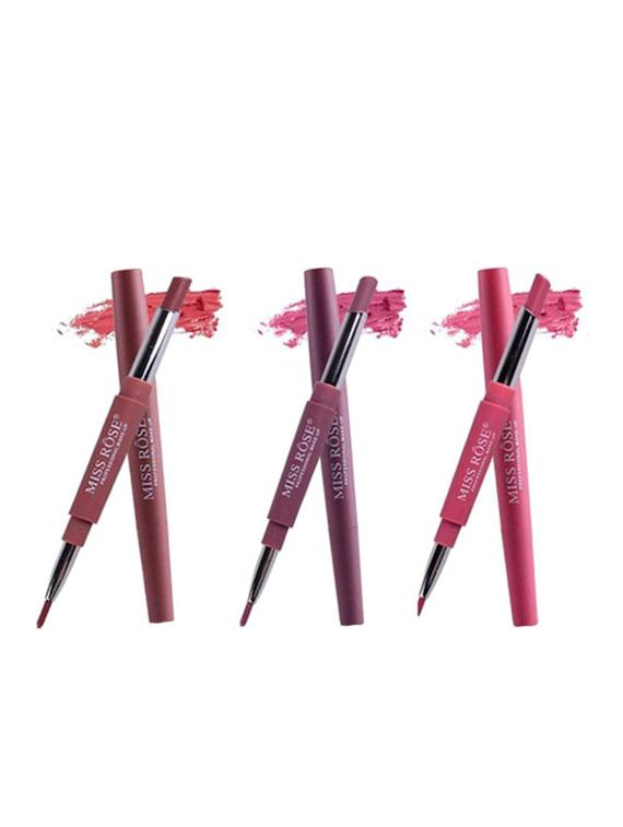 miss rose combo of lipliner plus lipstick shade 1,2,3 - 15516114 - Zoom Image - 0