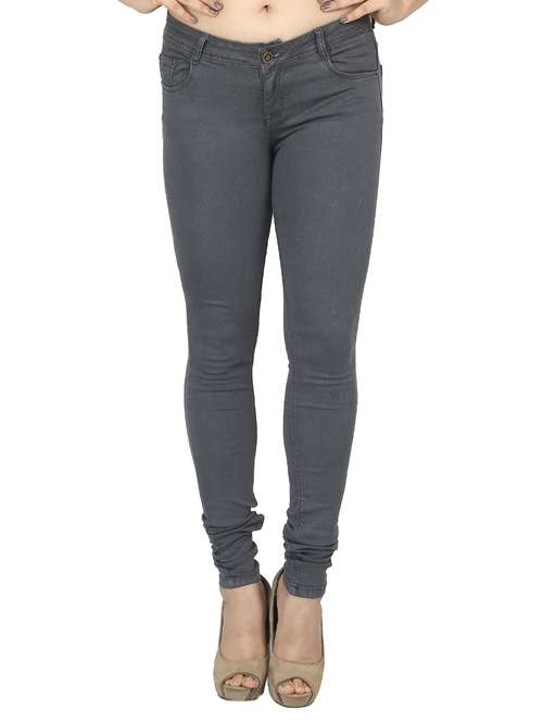 women's plain slim fit jeans - 15518222 -  Standard Image - 0