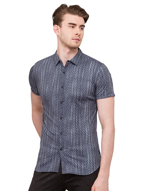 blue cotton casual shirt - 15518953 -  Standard Image - 0