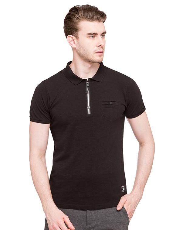 black cotton pocket t-shirt - 15519108 -  Zoom Image - 0