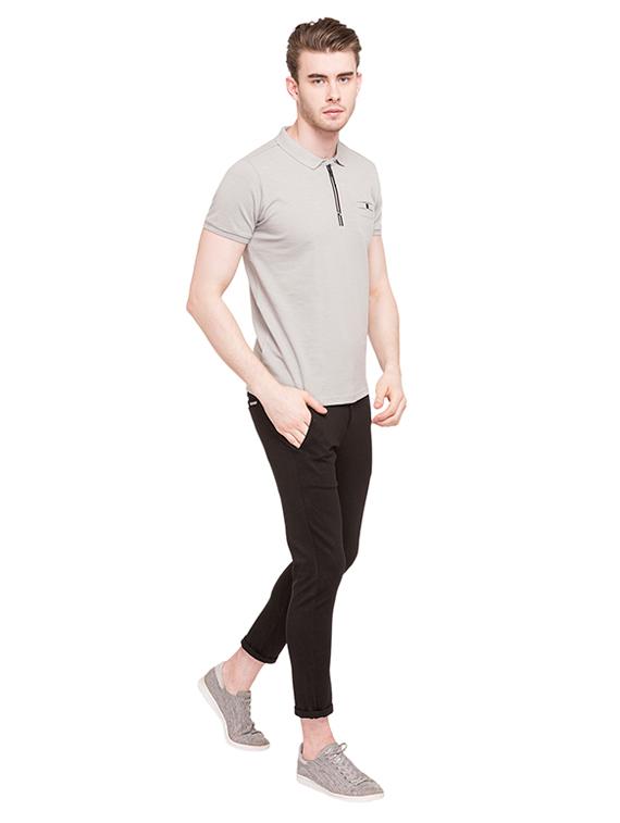 beige cotton pocket t-shirt - 15519109 - Standard Image - 3