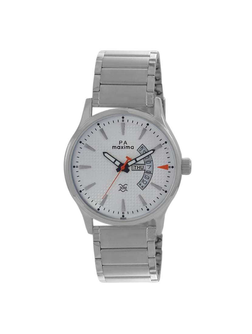 metal strap analog watch-(47215cmgi)