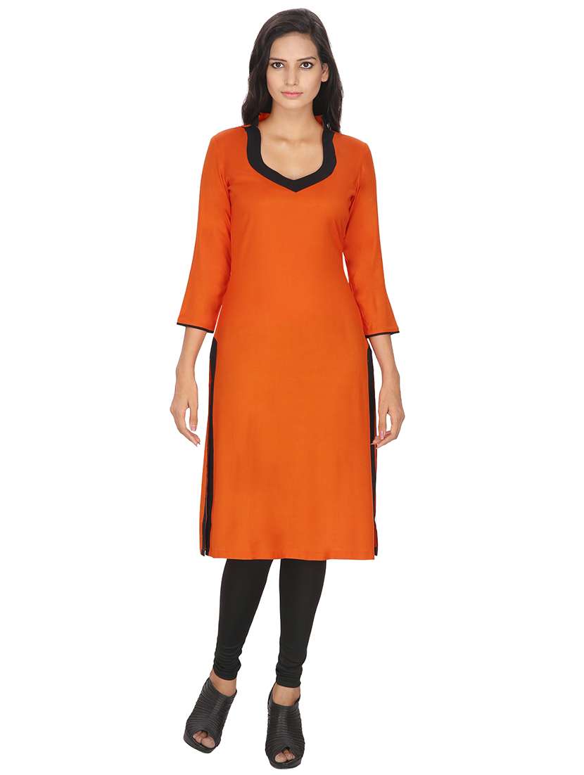 women's straight kurta