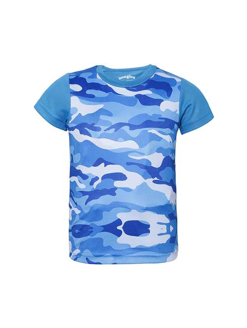 light blue polyester tshirt - 15526193 - Standard Image - 0