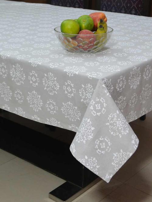 cotton subtle print table cover - 15526676 -  Standard Image - 0