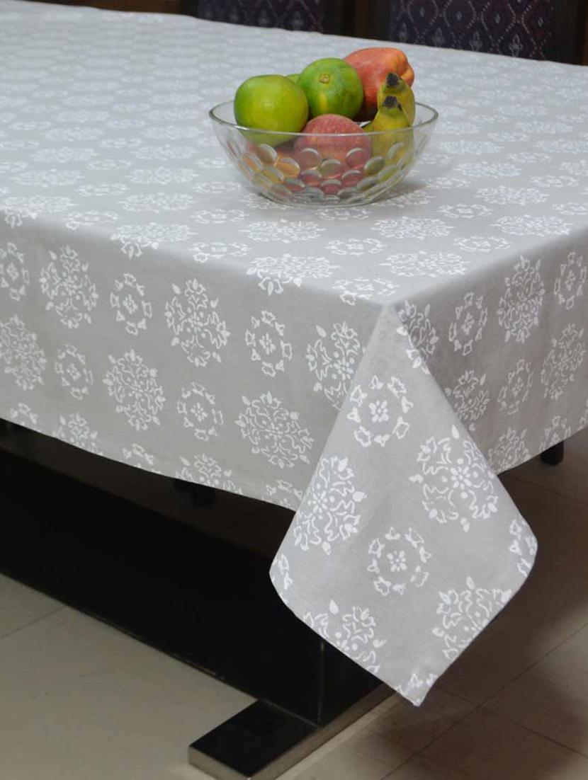 cotton subtle print table cover - 15526676 -  Zoom Image - 0