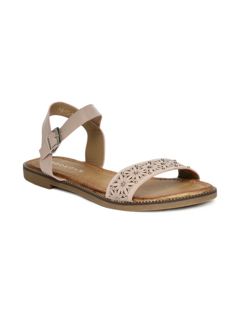 beige back strap sandals - 15527017 - Zoom Image - 0