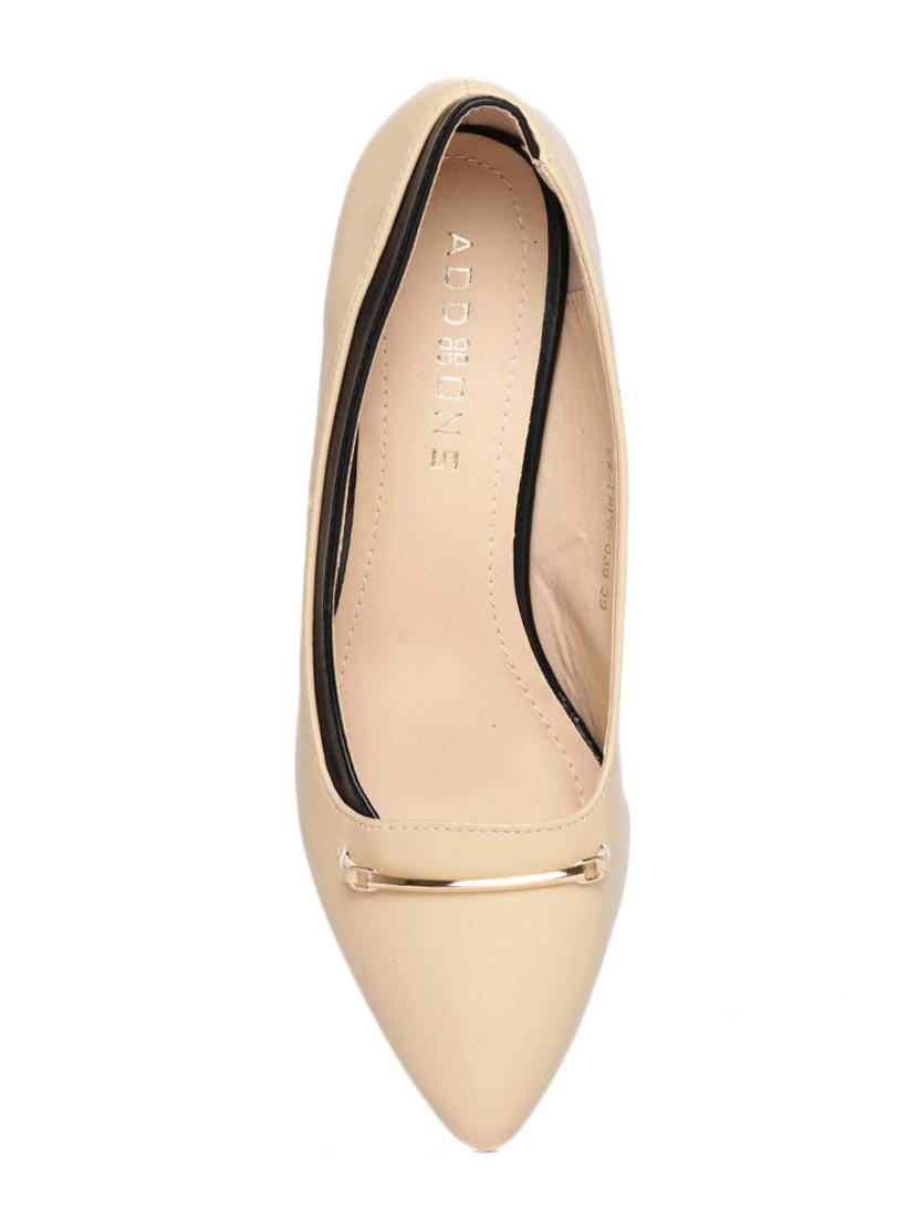 beige slip on pumps - 15527028 - Standard Image - 3
