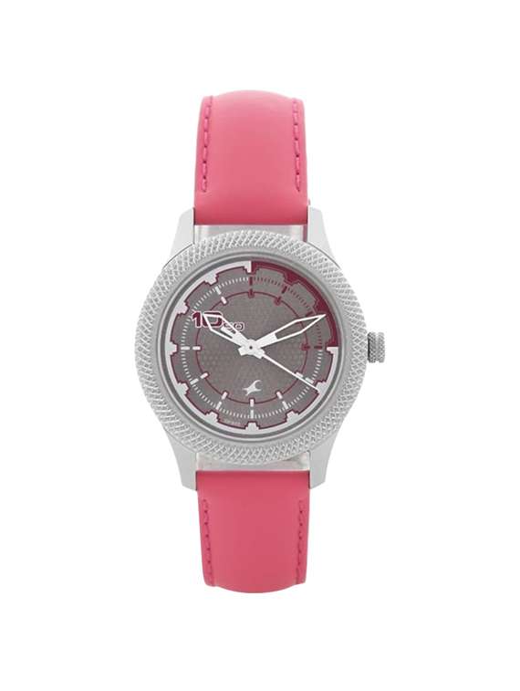 Buy online Fastrack Round Dial Analog Watch -(6158sl02) from