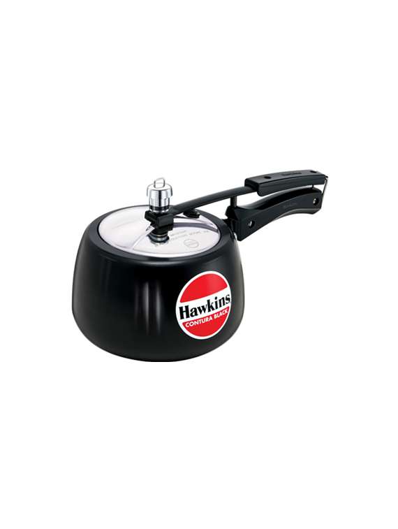 hawkins contura black 3.5l pressure cooker (cb35)