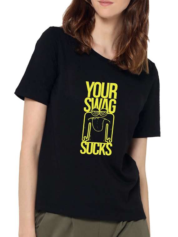 graphic print short sleeved tee - 15545625 -  Zoom Image - 0