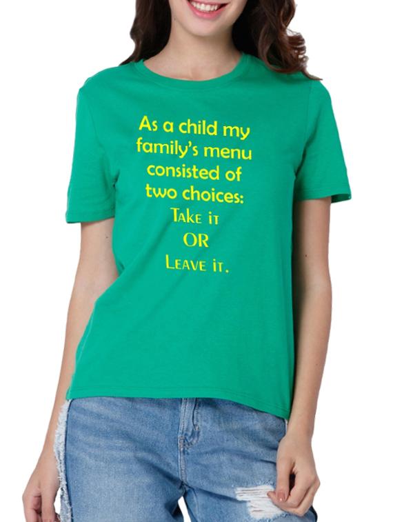 letter print graphic tee - 15545632 - Zoom Image - 0