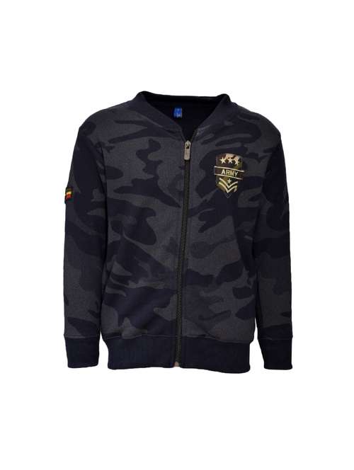 navy blue fleece jacket - 15546455 - Standard Image - 0