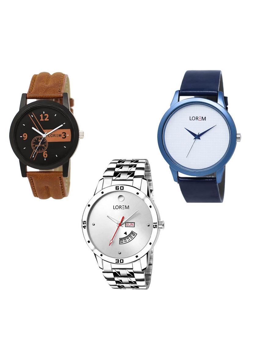 set of 3 analog watch combo -(lk-01-33-103) - 15549856 - Zoom Image - 0