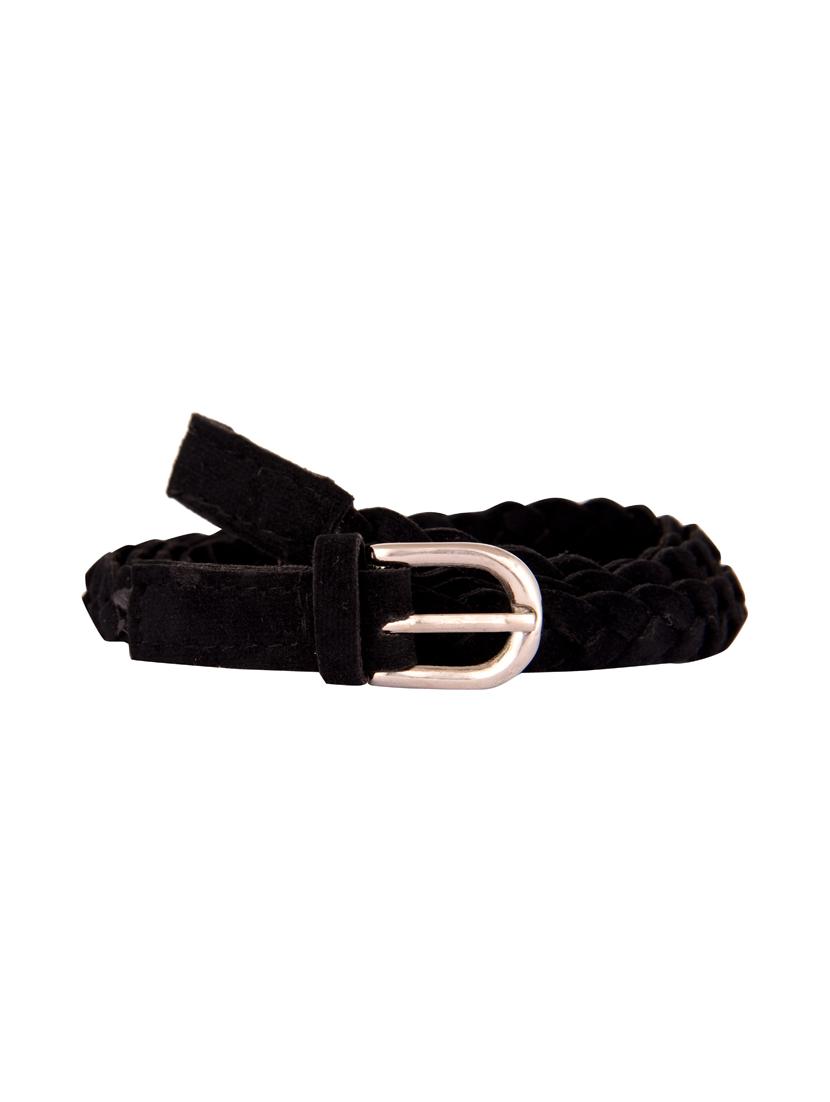 black suede belt - 15557526 -  Zoom Image - 0