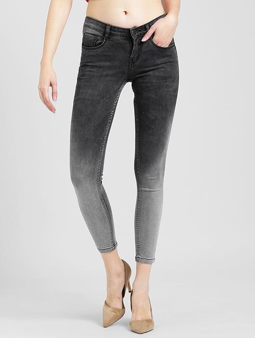 ombre cropped jeans - 15560233 - Standard Image - 0
