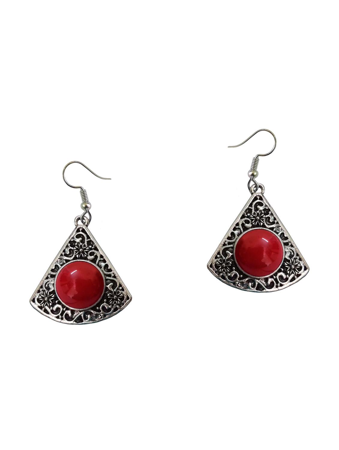 black metal studs earring - 15560366 -  Zoom Image - 0