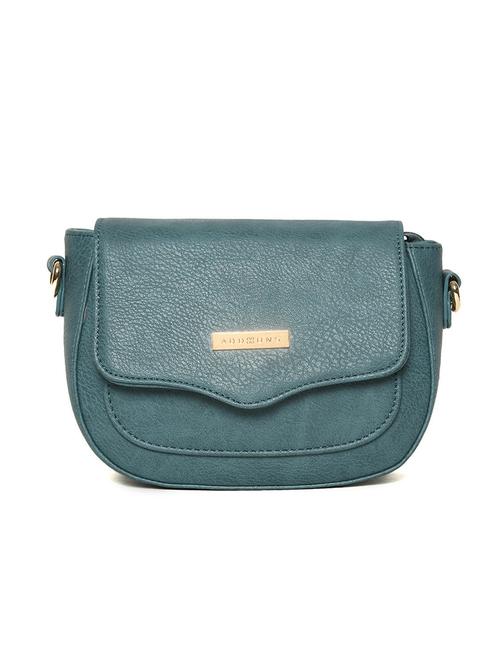 blue leatherette (pu) sling bag - 15563692 -  Standard Image - 0