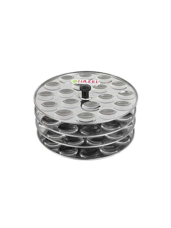mini stainless steel idli plate 4-rack plates, 18 idlies per plate