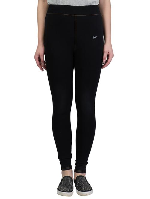 high waist solid jegging - 15569805 - Standard Image - 0