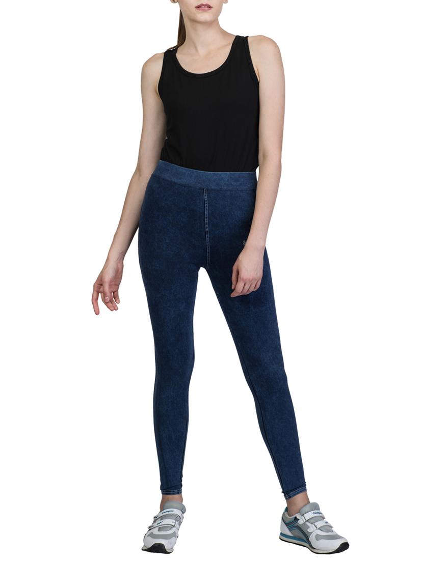 high waist acid washed jegging - 15569810 - Standard Image - 3