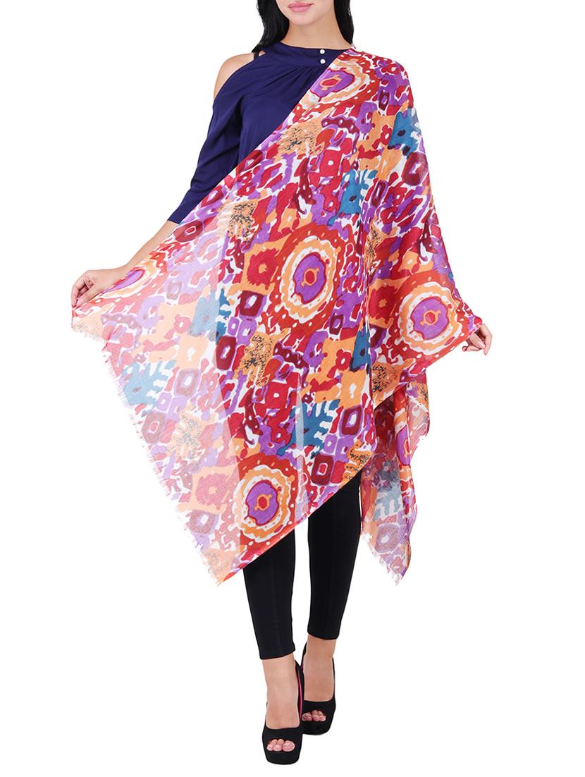 red viscose scarf - 15569867 - Zoom Image - 0