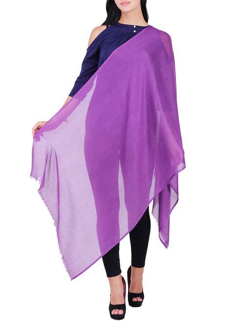 lilac purple stole - 15569934 -  Standard Image - 0