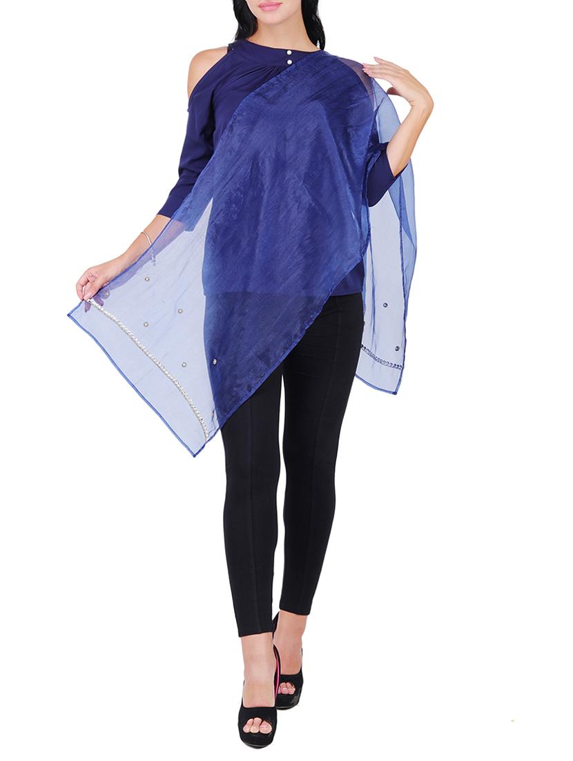 embellished sheer stole - 15569935 - Zoom Image - 0