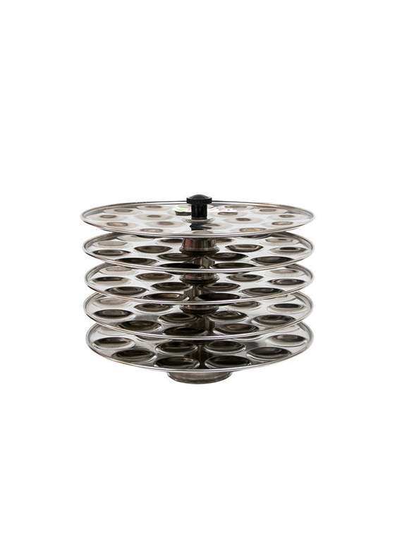 mini stainless steel idli plate 5-rack plates, 18 idlies per plate